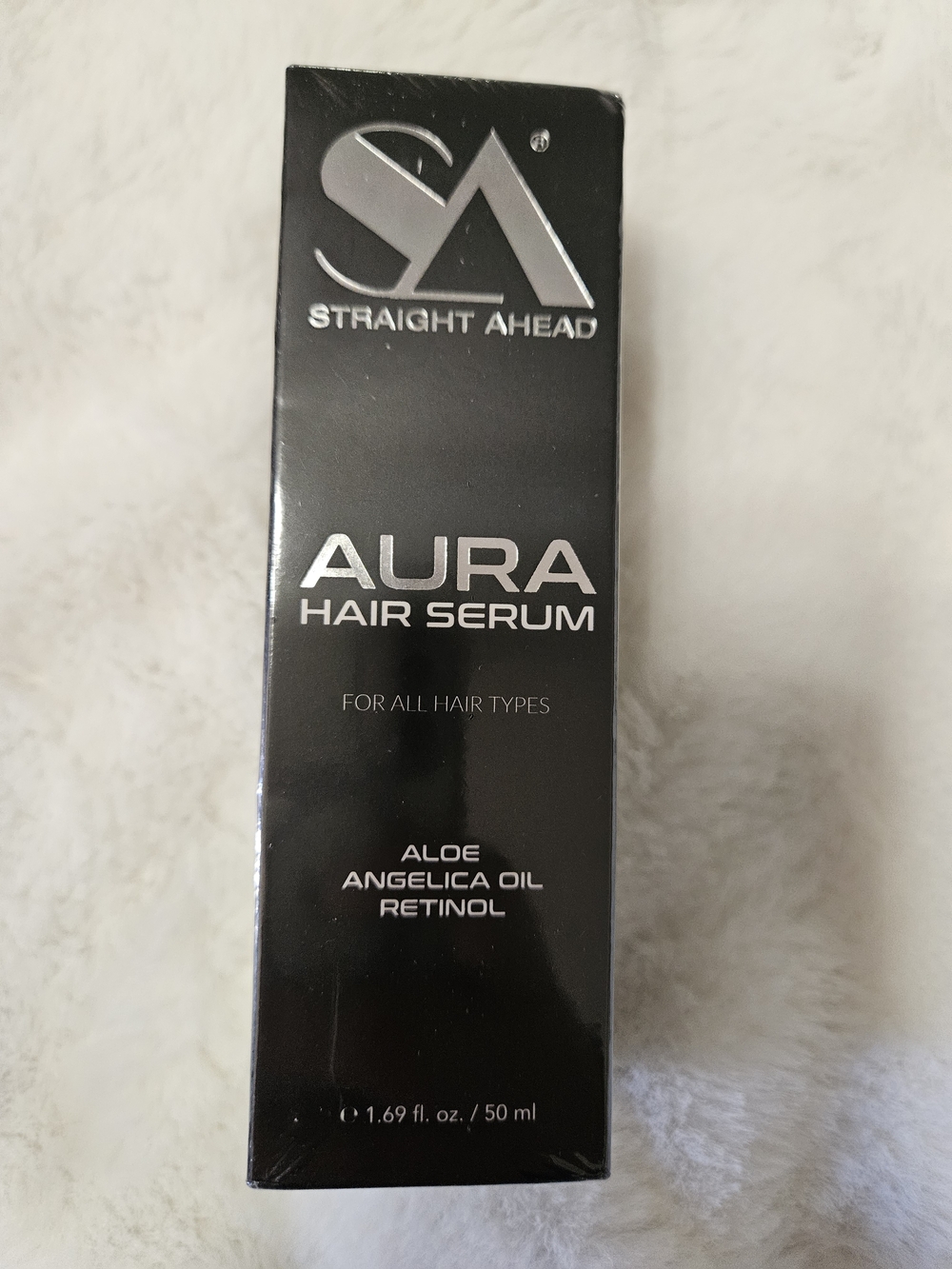 Straight Ahead Aura Hair Serum - Black